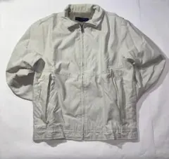 ホワイト ジップアップジャケット　GAP ジャケット　90s