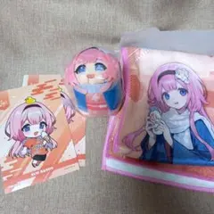にじさんじ　極楽湯　周央サンゴ　タオル　もちころりん
