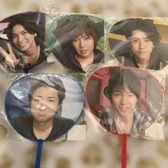 ARASHI 5×10 Anniversary Tour うちわ 5枚セット