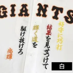 読売ジャイアンツ 巨人 刺繍ワッペン　吉川尚輝 応援歌 白