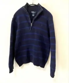 Ralph Lauren/ラルフローレン コットンニットハーフジップセーター