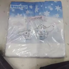 シナモロール マルシェバッグ 雪の結晶