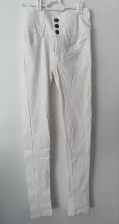 ハイウエスト スキニーパンツ