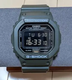コラボ/G-SHOCK/モスグリーン/時計/HERO/キムタク/DW-5600のサムネイル