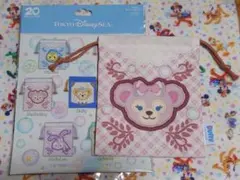 ダッフィー&フレンズ　カラフルハピネス　巾着　シェリーメイ　ダフフレ