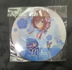 新品 未開封 五等分の花嫁 中野三玖 桜和装 BIG缶バッジ