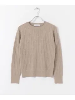 【値下げ不可】URBAN RESEARCH ケーブルニット　グレージュ　フリー