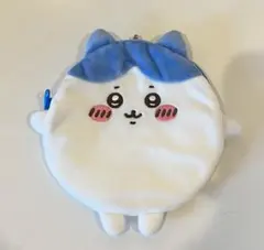 ちいかわくじ　まんまるポーチ　ハチワレ