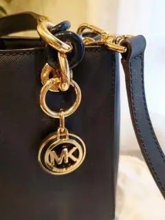 美品 マイケル コース MICHAEL KORS CYNTHIAネイビー