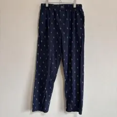 POLORalphLaurenラルフローレン　ホースロゴ　イージーパンツ　総柄