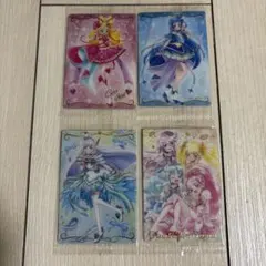 プリキュア カードウエハース 4枚セット