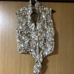 GYDA 花柄セットアップ スカート スカートセットアップ 襟付き