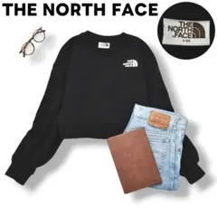 ノースフェイス THE NORTH FACE スウェット トレーナー S 黒 ♪