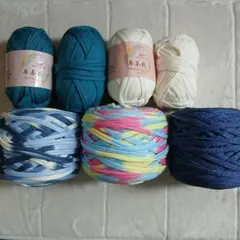 Tシャツヤーンまとめ売り