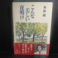 こんな美しい夜明け 加藤剛 岩波書店 単行本です。