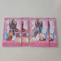 悪魔執事と黒い猫　あくねこ　テーマパークデート　チェキ風カード　ミヤジ　4点