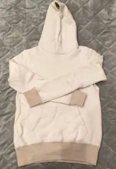 yohaku/茶綿スウェットパーカー　キナリsize2