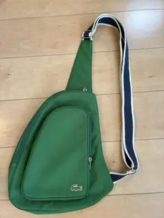 LACOSTE ラコステ ボディバッグ グリーン　美品