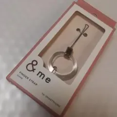 フィンガーストラップ クリアゴールド　ELECOM