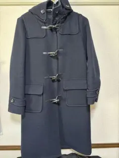 通学、学生、通勤ダッフルコート　L/黒