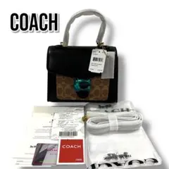 【新品タグ有】コーチ 870 タビー 2WAY ハンドバッグ レザー レディース
