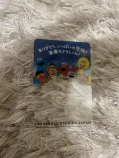 usjユニバ セサミストリートフォートカード　1枚