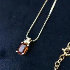 し*ん様 シトリン ネックレス K10 - メルカリ