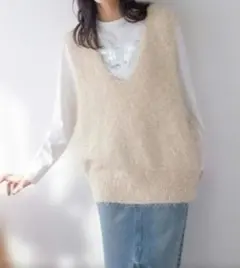 シャギーベスト ベスト