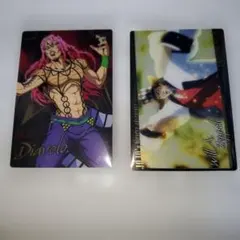 ジョジョの奇妙な冒険 キャラクターカード2枚セット