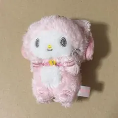 サンリオ マイメロ 猫 ぬいぐるみマスコット キーホルダー