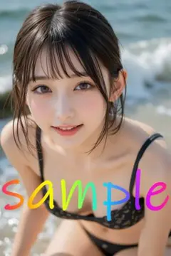 c193　AI美女　下着　ポスター　グラビア　かわいい　ランジェリー　看板