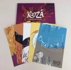 KOOZA クーザ シルク・ドゥ・ソレイユ ハガキ 絵葉書 ポストカード