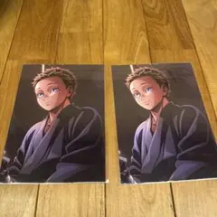 鬼滅の刃 無限城編 映画入場者特典 猗窩座 狛治 2枚セット