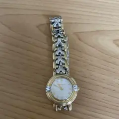 稼動品 YSL イヴサンローラン Yロゴベルト パール文字盤 オーバル 