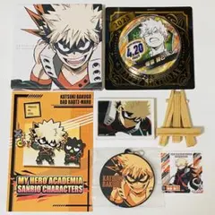 僕のヒーローアカデミア 爆豪勝己 バースデー缶バッジ ボード グッズ まとめ売り