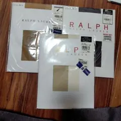 RALPH LAUREN ストッキング M-L 3色セット