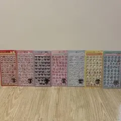 24時間以内発送サンリオボンボンドロップシールmini 7種