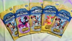 Disney Lorcana Into the Inklands 5パックのサムネイル