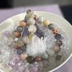 天然石ビーズブレスレット