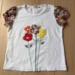 ファミリア 90 花柄　Tシャツ 女の子