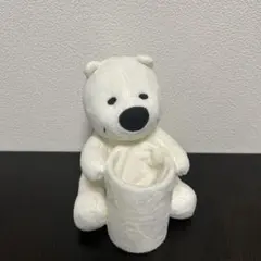 白くまくん❤️ ぬいぐるみ型収納　約20cm かわいい