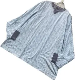 【90s】セリーヌ ヴィンテージ　レナウン社　長袖シャツ　カットソー　マカダム柄のサムネイル