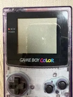 ゲームボーイカラー CGB-001 クリアパープル