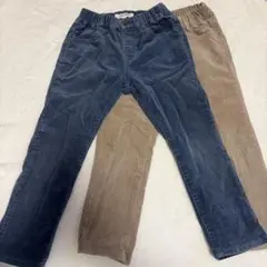 GLOBAL WORK コーデュロイ長ズボン2本セット 110cm