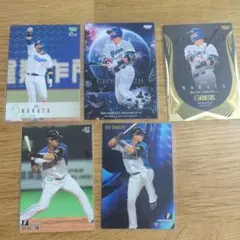 BBM2024＆プロ野球チップスカード 5枚セット 中田翔選手
