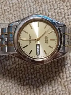激安！美品CITIZEN Eco-Drive JUNCTION クオーツ電池新品のサムネイル