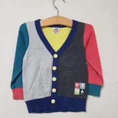 JUNK STORE カーディガン 100cm マルチカラー