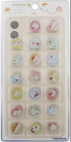 m*a様 【正規品】おはじきシール キラコロ シマエナガ だいふく カミオジャパ