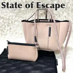 State of Escape ショルダーバッグ ピンクベージュ　ネオプレンのサムネイル