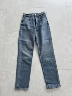 MOUSSY ストレートデニム ライトブルー